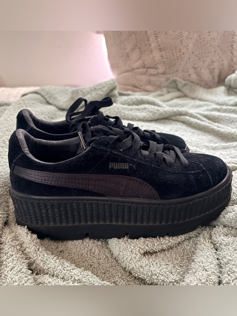 Puma Fenty Black Cleated Creepers